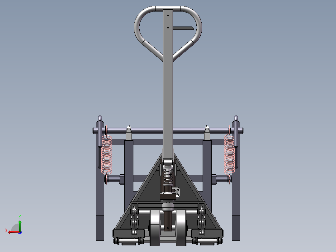 管导运设备sw18后视图