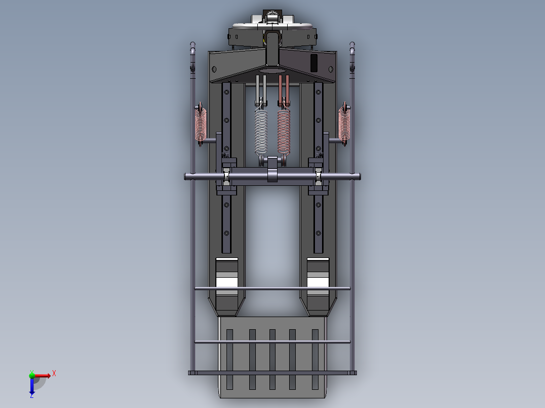 管导运设备sw18俯视图