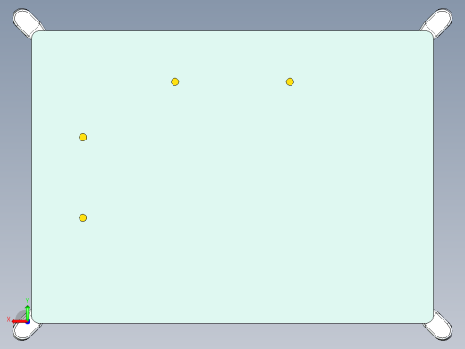 笔记本电脑外壳测量成品长宽检具模型后视缩略图