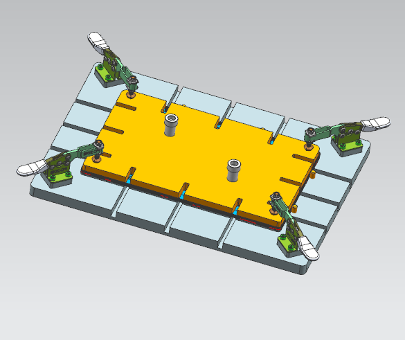 笔记本电脑外壳测量成品长宽检具模型