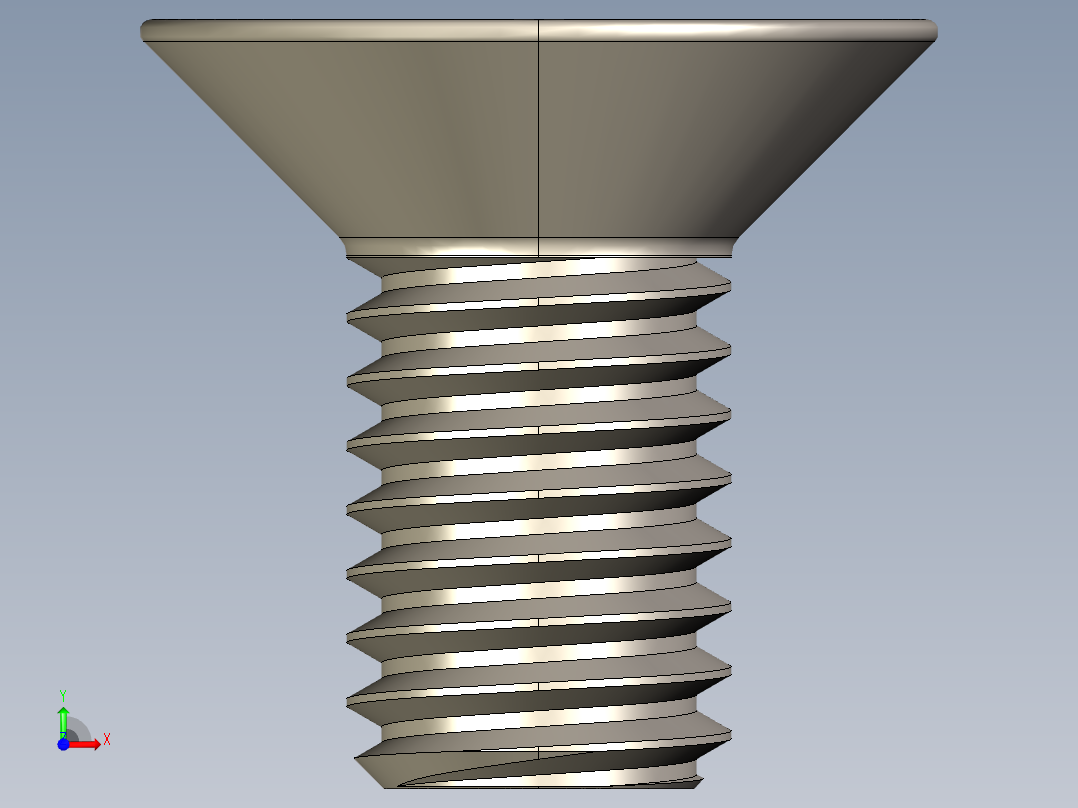 Screw_ISO_10642_M3x6_A2.STEP前视图