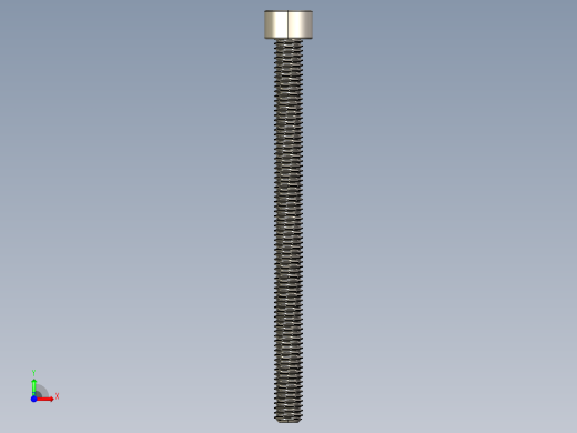 Screw_DIN_912_M6x80F_A2.STEP公制内六角螺钉前视缩略图