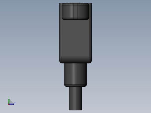 usb-port-USB A型母头带耳朵左视缩略图