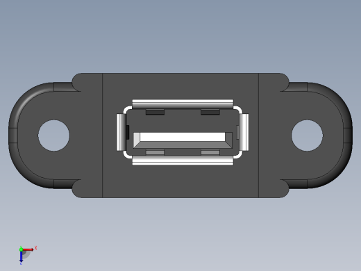 usb-port-USB A型母头带耳朵俯视缩略图