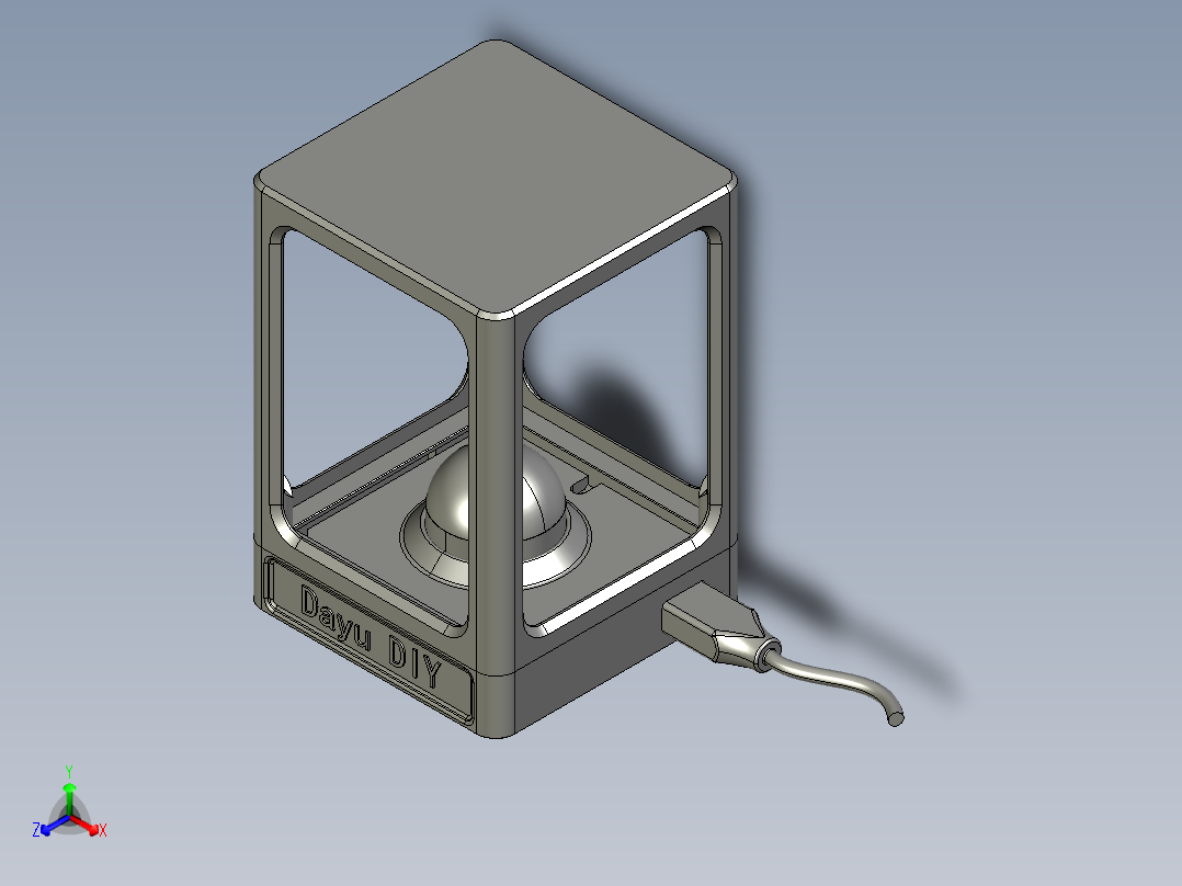 【大鱼】DIY方形小夜灯全套资料