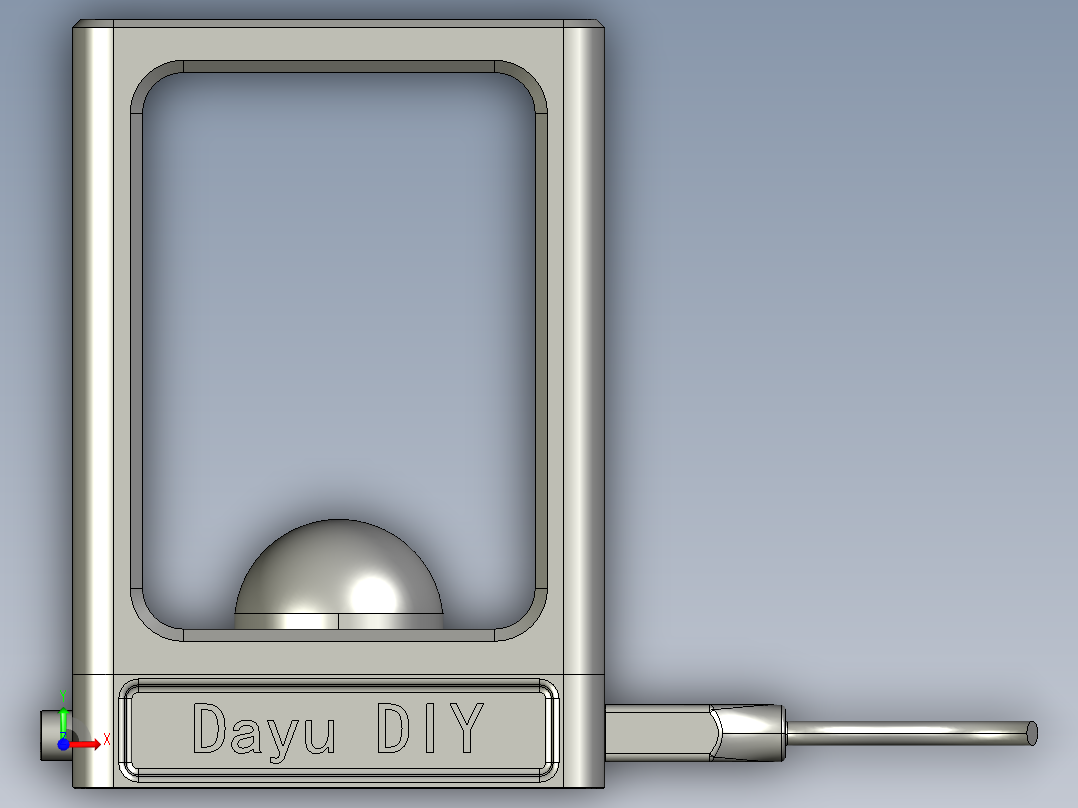 【大鱼】DIY方形小夜灯全套资料前视图
