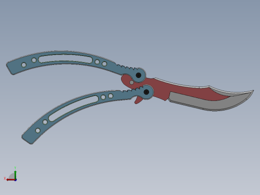 折叠刀、刀 (6)后视缩略图