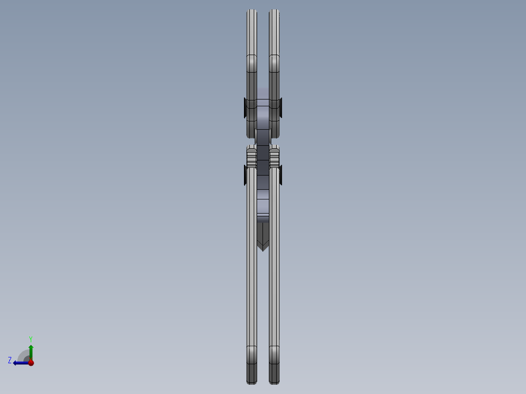 折叠刀、刀 (6)右视图