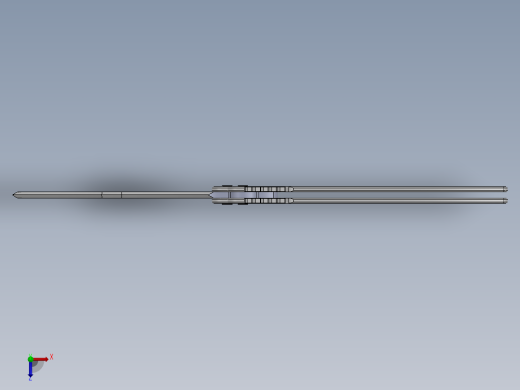折叠刀、刀 (6)俯视缩略图
