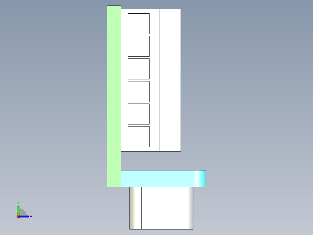 A0003172-ADEUNIS ARF 868 无线调制解调器左视图