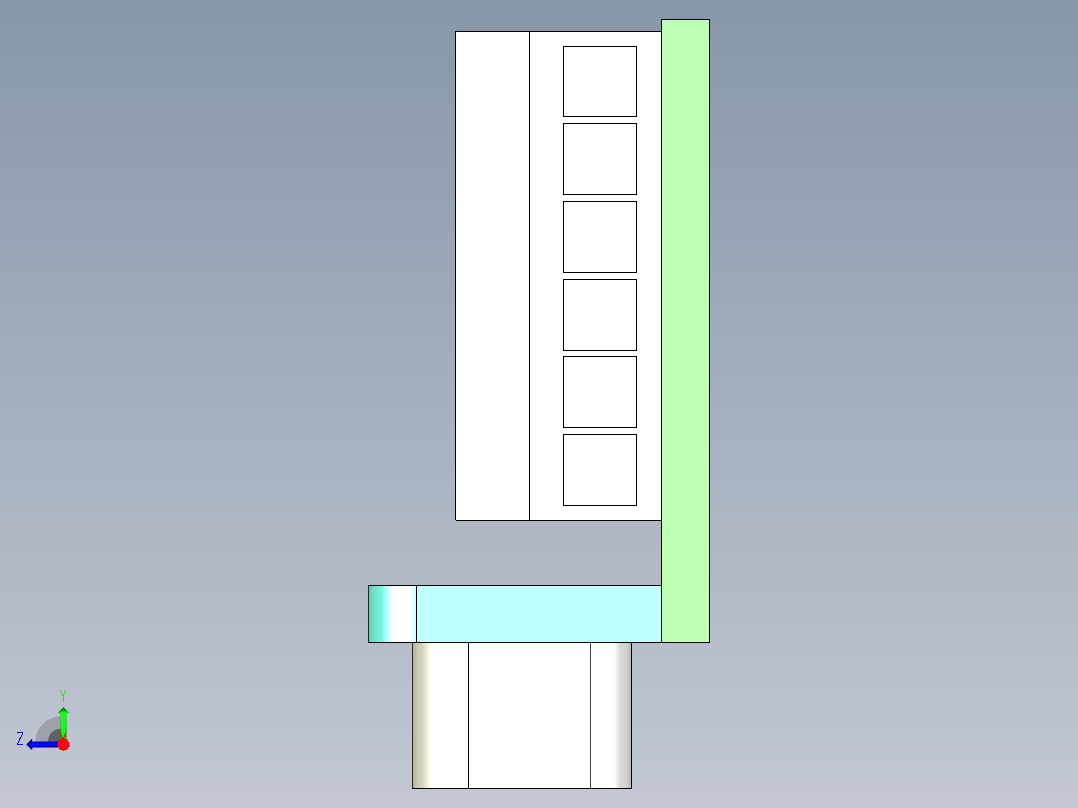 A0003172-ADEUNIS ARF 868 无线调制解调器右视图