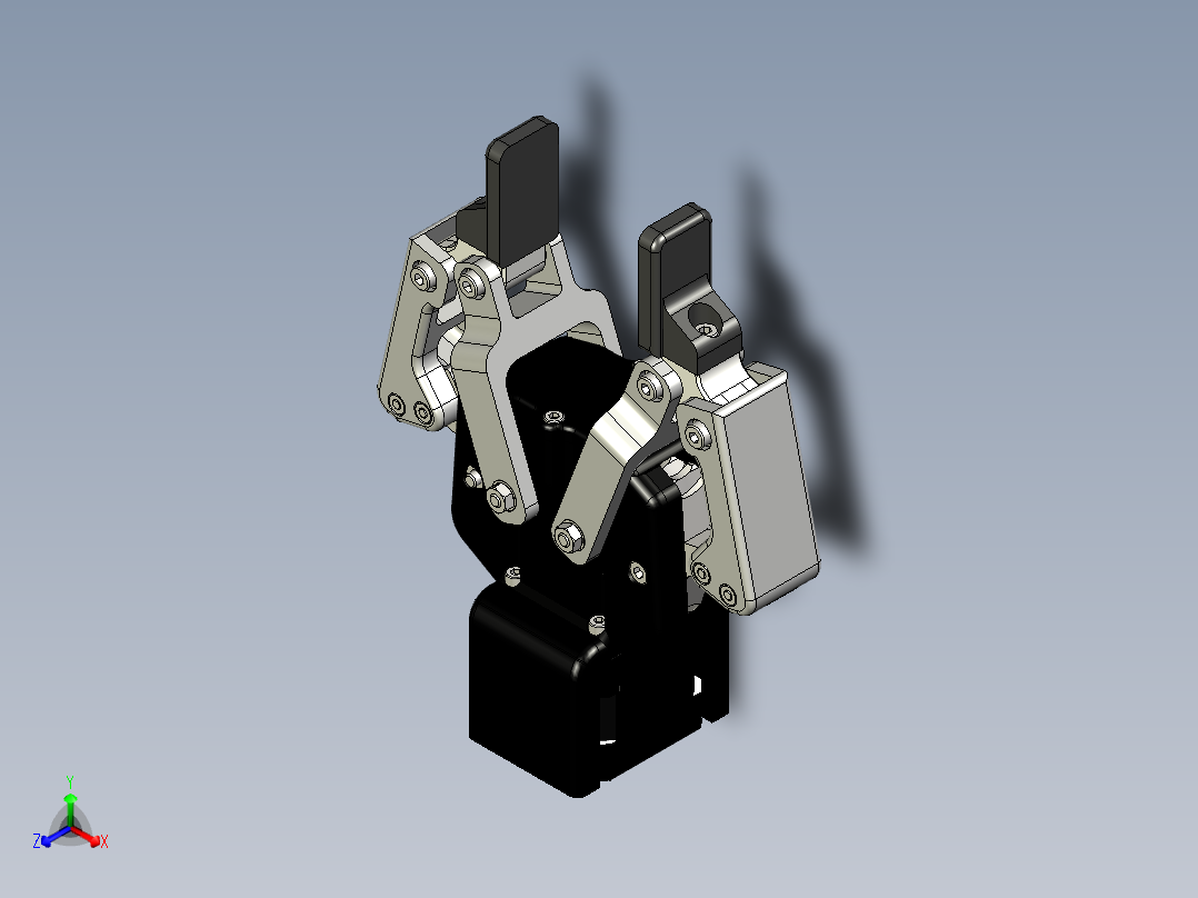 电机的两爪夹具