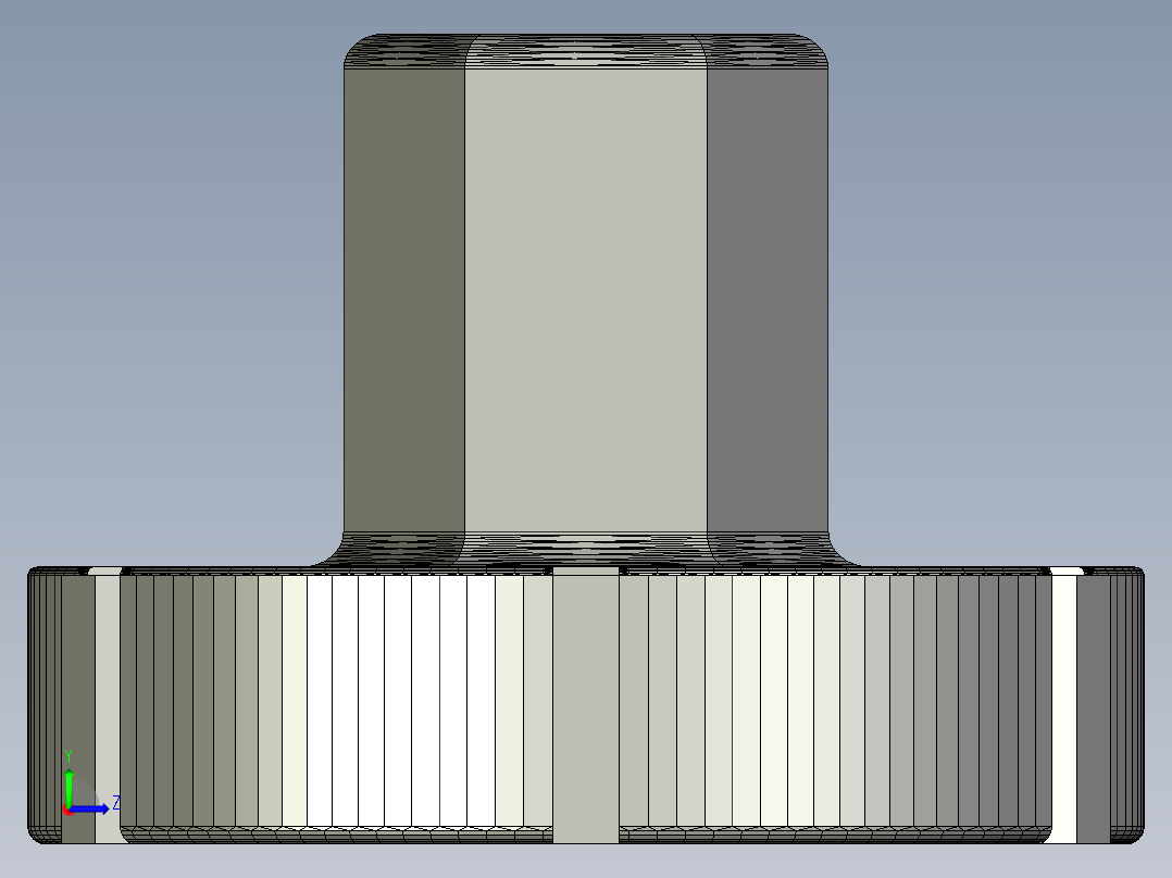 奥迪S1直立轴承螺母工具左视图