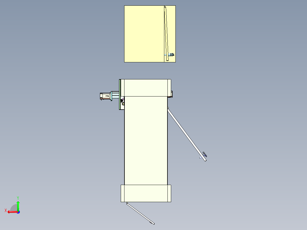 水射流辅助激光加工设备   sw16后视图