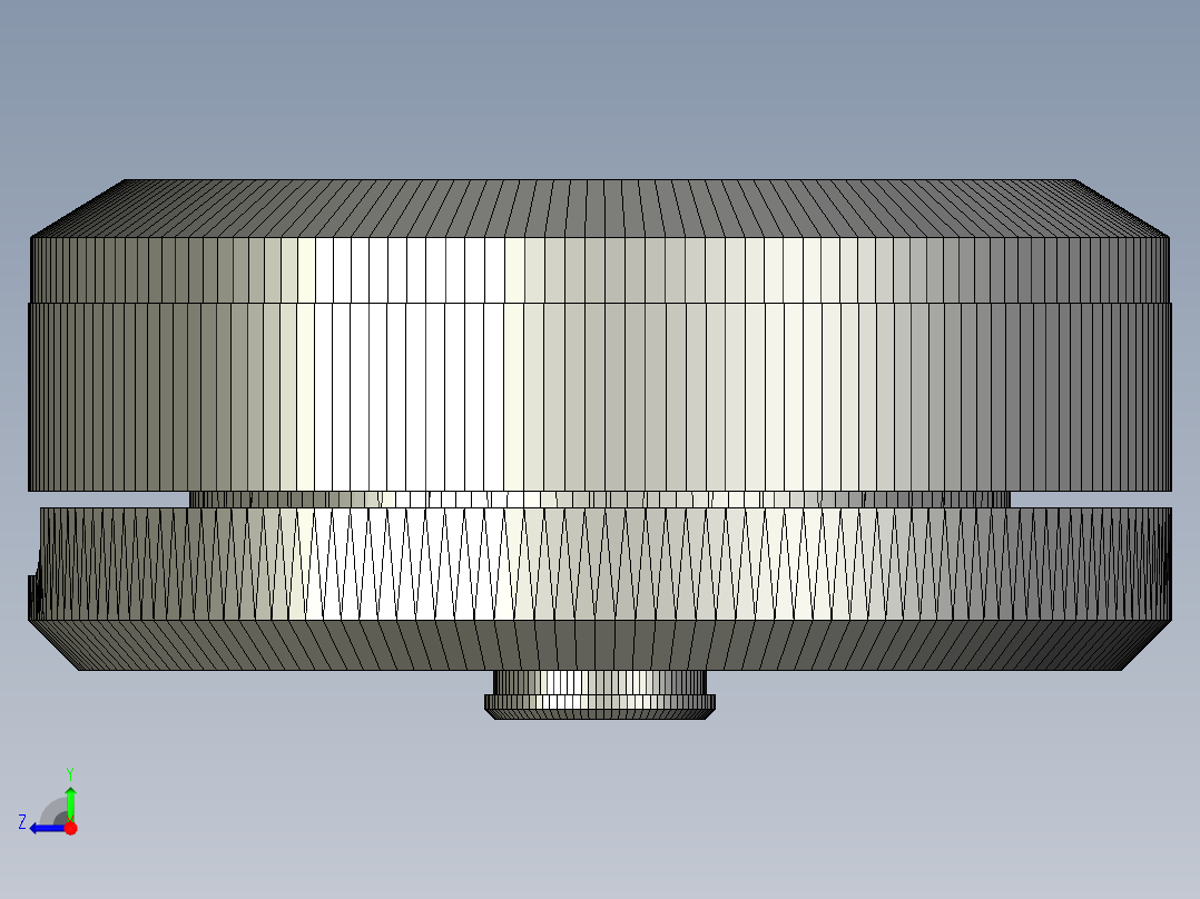GBM2804空心轴右视图