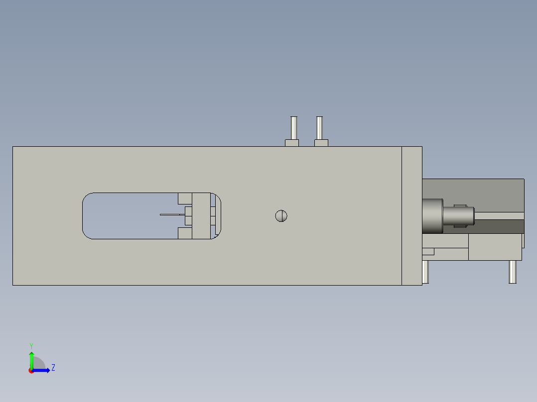 剪刀機構左视图