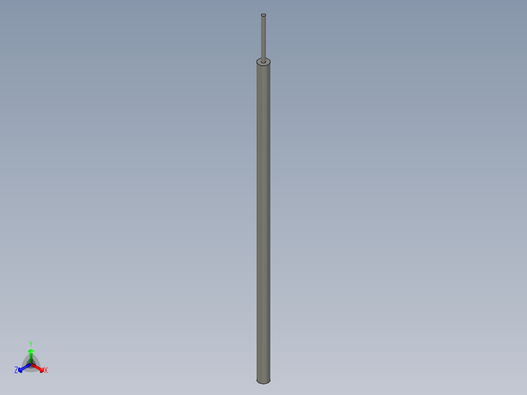 发热管16x340-KH主视图