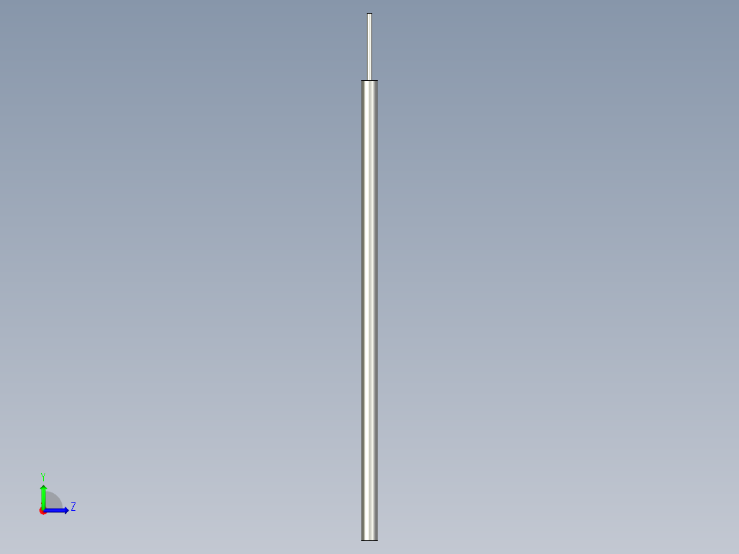 发热管16x340-KH左视图