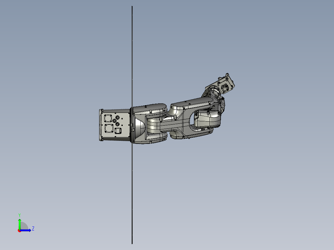 ZGD1V71FAE08-C000-夹爪含机械手左视图