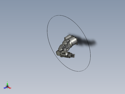 ZGD1V71FAE08-C000-夹爪含机械手正等轴测缩略图
