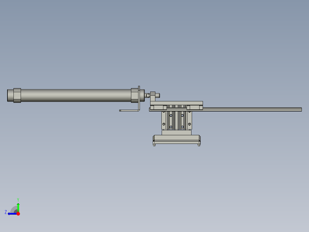 送料机构右视图