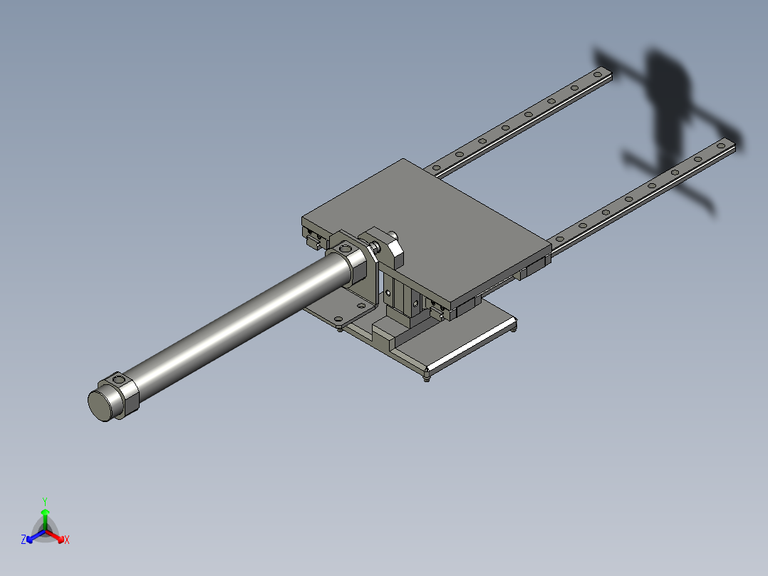 送料机构正等轴测图