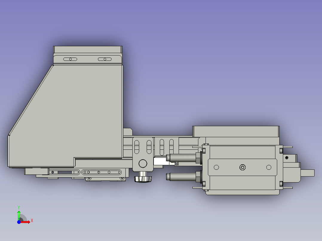 YHJ-03-000入料皮带前视图
