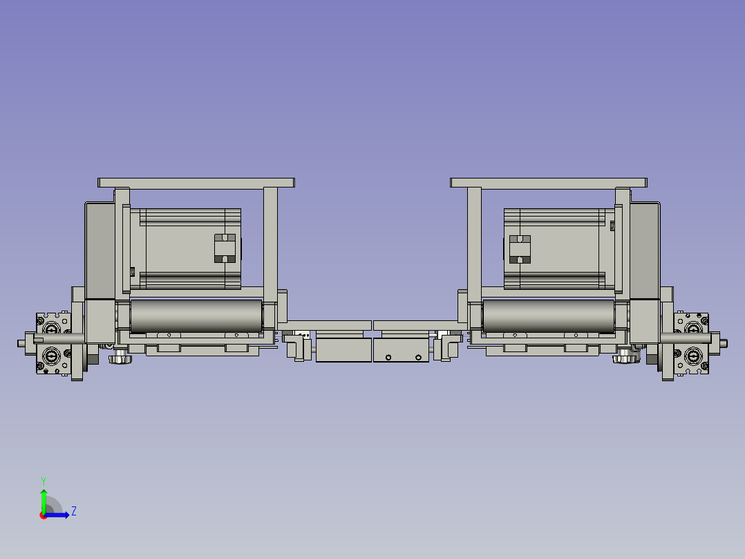 YHJ-03-000入料皮带左视图