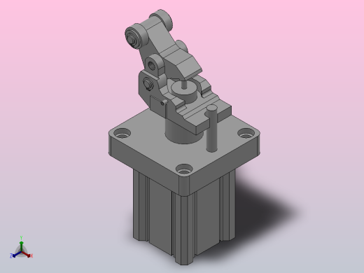 RS2H重载型止动气缸[RS2H50-30DL-无]