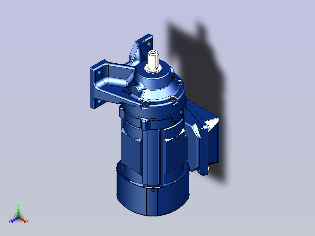 住友(SMT)减速机3D CNHM01-607□-AV,EV-B主视图