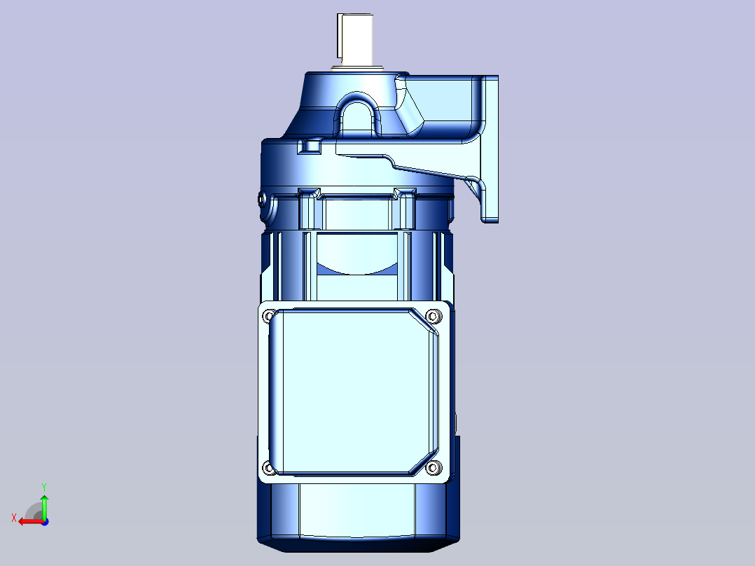 住友(SMT)减速机3D CNHM01-607□-AV,EV-B后视图