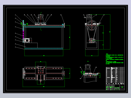 手动车床模型CAD