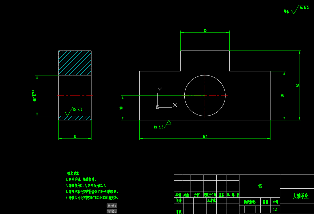 手动车床模型CAD