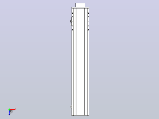 MTH14标准螺杆滑台[MTH14-L#-600-BM-P20-C3]俯视缩略图