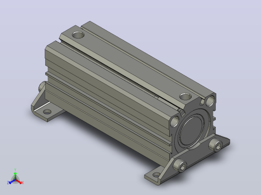 气缸ACQ40x100SLB
