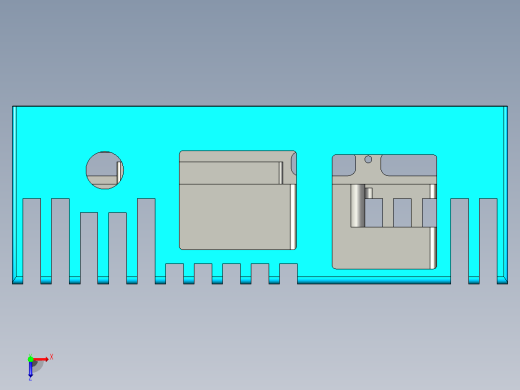 Orange PI Zero 2W 外壳俯视缩略图