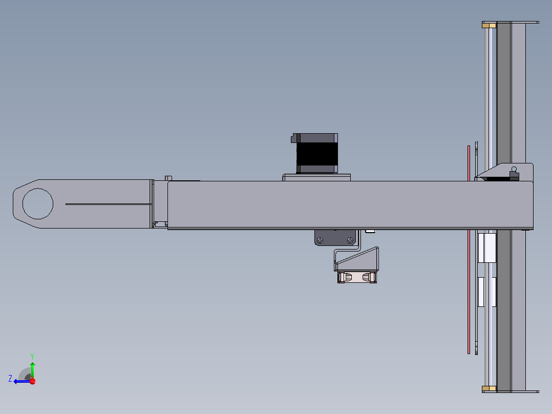 AKA Wanhao i3-s3打印机右视图