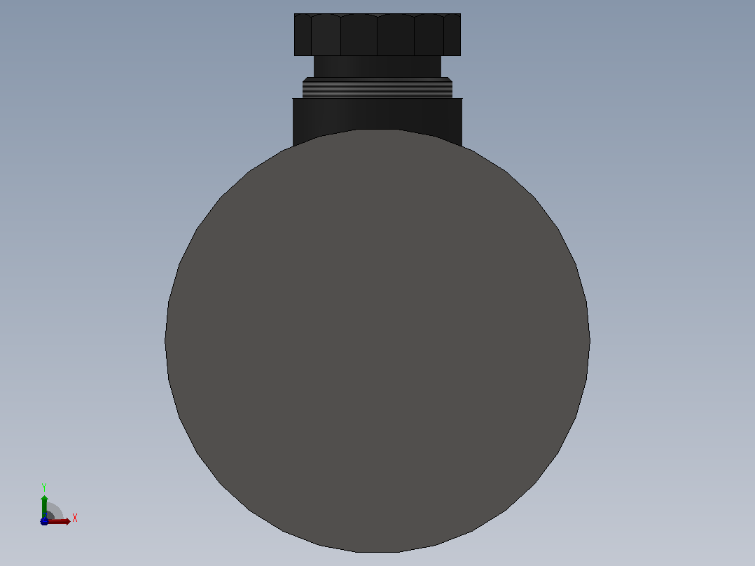 FST800-701卫生平膜型压力变送器[FST800-701(带散热器)]前视图