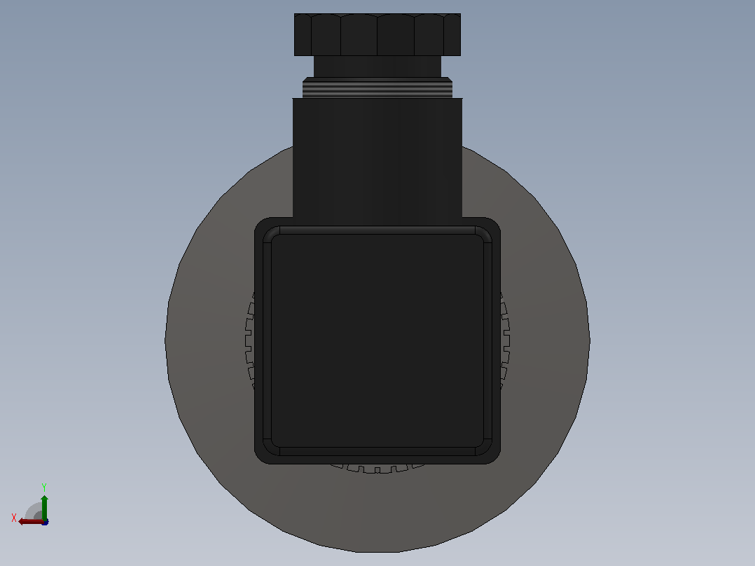 FST800-701卫生平膜型压力变送器[FST800-701(带散热器)]后视图