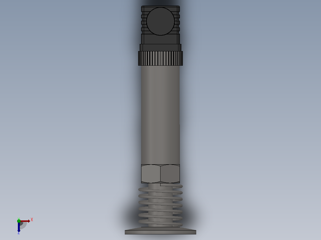 FST800-701卫生平膜型压力变送器[FST800-701(带散热器)]俯视图