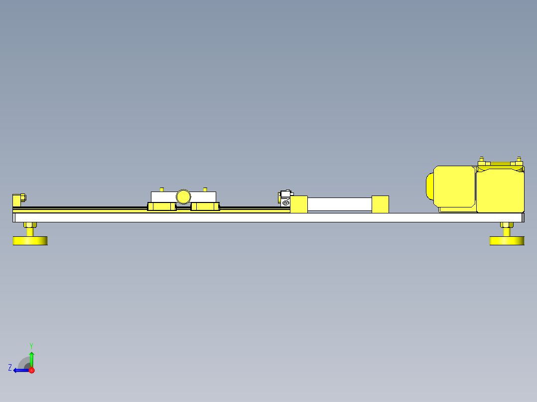 螺丝拧紧工装右视图