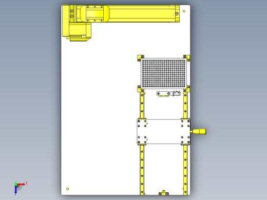 螺丝拧紧工装俯视缩略图