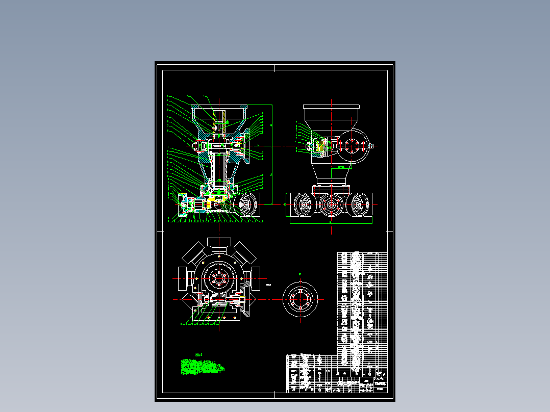 陶瓷抛光机旋风磨头机构的设计
