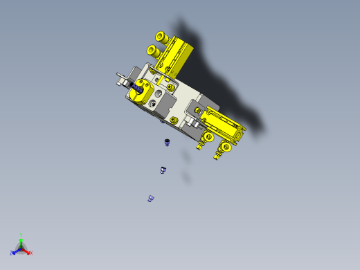 工件供应脱离装置_