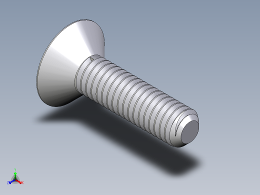 inventor 螺钉M4x16