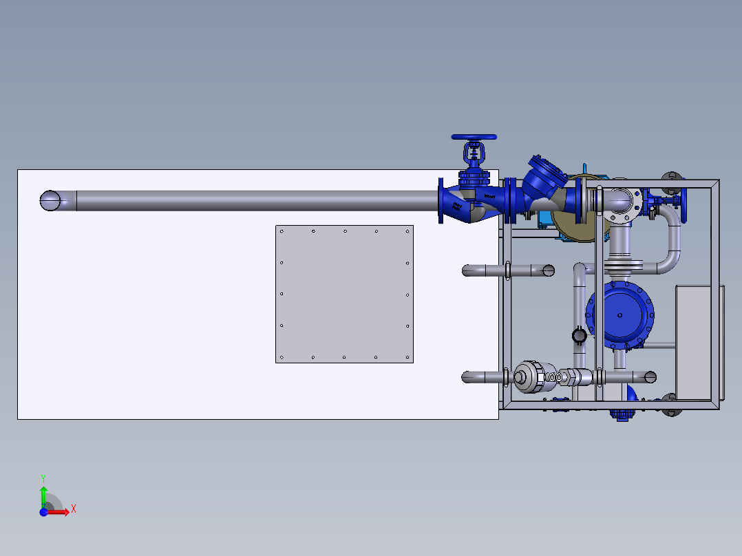 变频给水设备XBD型前视图