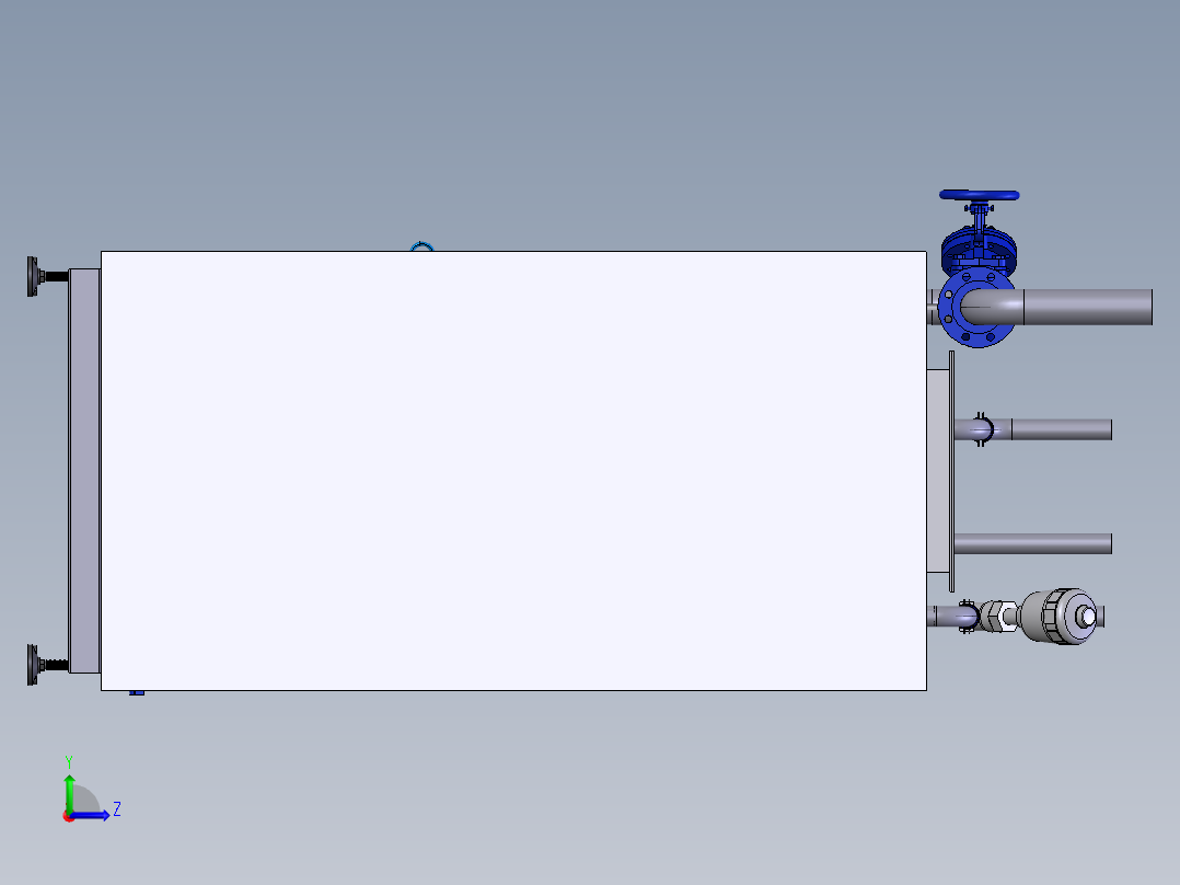 变频给水设备XBD型左视图