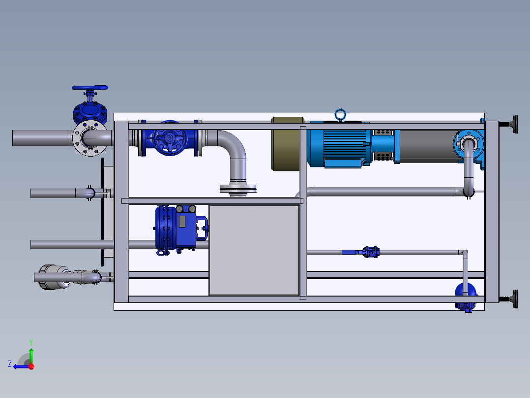 变频给水设备XBD型右视图