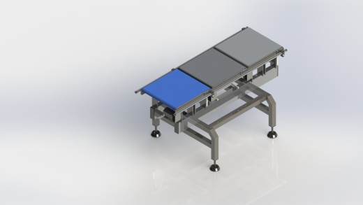 称重皮带输送带3D图纸缩略图