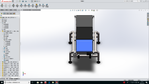 称重皮带输送带3D图纸缩略图